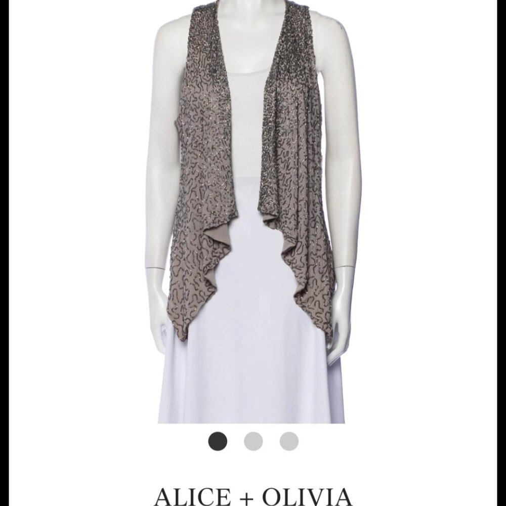 Alice and Olivia vest